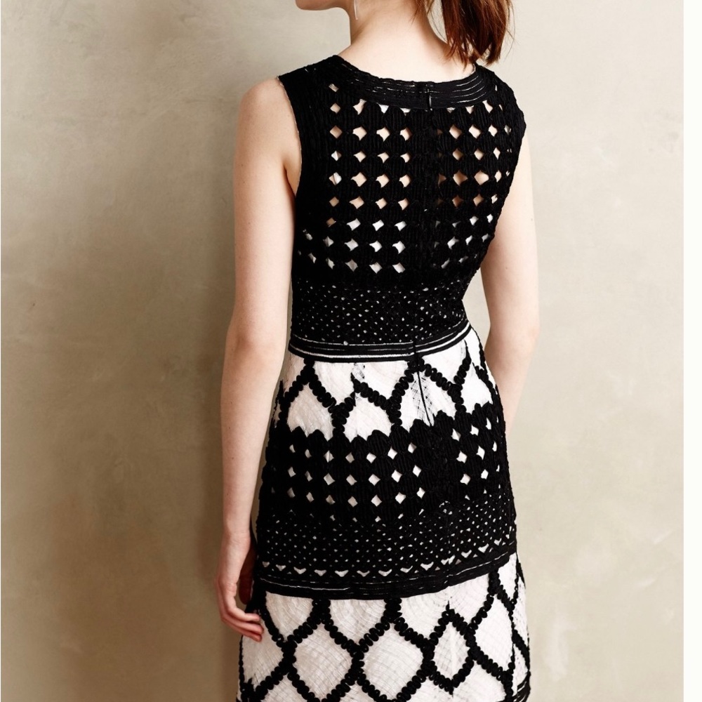 Rona Basketweave Dress size 8 - Picture 4 of 5